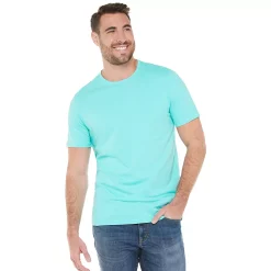 Big & Tall Apt. 9® Core Solid Crewneck Tee -Campus Sutra Shop 2333641 Saltway Blue