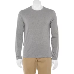 Men's Apt. 9® Premier Flex Standard-Fit Stretch Tee 16 Men's Apt. 9® Premier Flex Standard-Fit Stretch Tee -Campus Sutra Shop 2932930 Gray