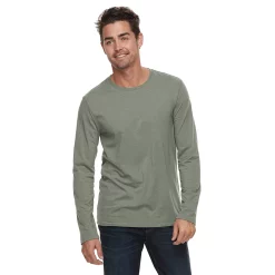 Men's Apt. 9® Premier Flex Standard-Fit Stretch Tee 18 Men's Apt. 9® Premier Flex Standard-Fit Stretch Tee -Campus Sutra Shop 2932930 Olive