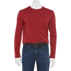 Men's Apt. 9® Premier Flex Standard-Fit Stretch Tee 21 Men's Apt. 9® Premier Flex Standard-Fit Stretch Tee -Campus Sutra Shop 2932930 Sophisticated Red