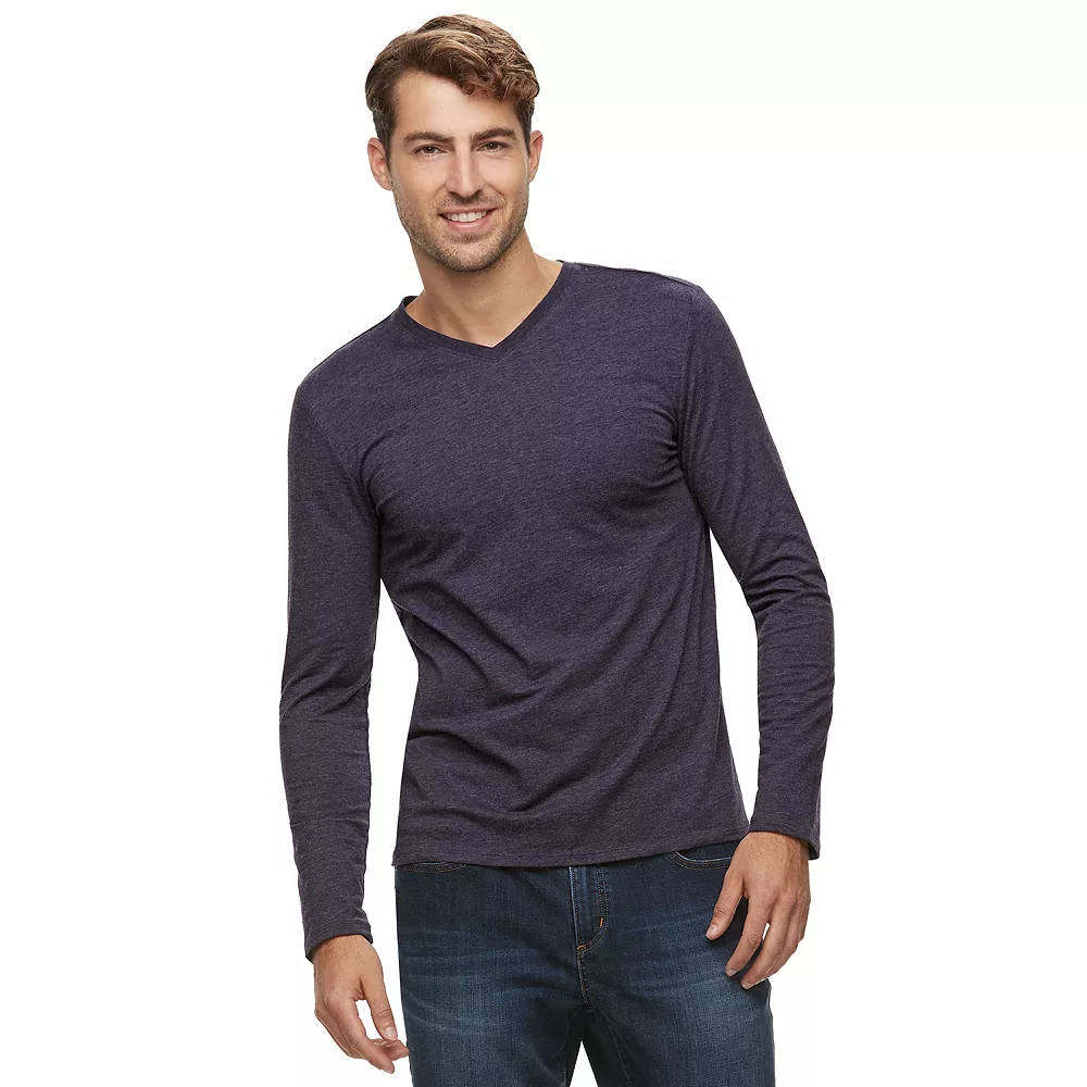 Men's Apt. 9® Premier Flex Standard-Fit Solid V-neck Tee 11 Men's Apt. 9® Premier Flex Standard-Fit Solid V-neck Tee - Image 9