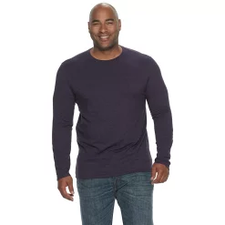 Big & Tall Apt. 9® Premier Flex Classic-Fit Stretch V-Neck Tee -Campus Sutra Shop 2954170 Plum Escape Atlas