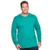 Big & Tall Apt. 9® Premier Flex Classic-Fit Stretch V-Neck Tee 2 Big & Tall Apt. 9® Premier Flex Classic-Fit Stretch V-Neck Tee -Campus Sutra Shop 2954170 Teal
