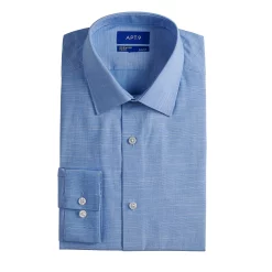 Men's Apt. 9® Premier Flex Regular-Fit Spread-Collar Dress Shirt -Campus Sutra Shop 3591570 Carolina Fresh