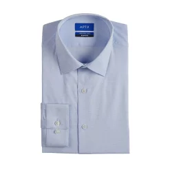 Men's Apt. 9® Premier Flex Extra-Slim Fit Spread-Collar Dress Shirt 15 Men's Apt. 9® Premier Flex Extra-Slim Fit Spread-Collar Dress Shirt -Campus Sutra Shop 3597701 Blue Spring Dobby