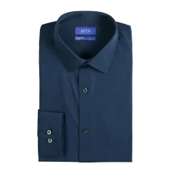 Men's Apt. 9® Premier Flex Extra-Slim Fit Spread-Collar Dress Shirt 22 Men's Apt. 9® Premier Flex Extra-Slim Fit Spread-Collar Dress Shirt -Campus Sutra Shop 3597701 Dress Blues