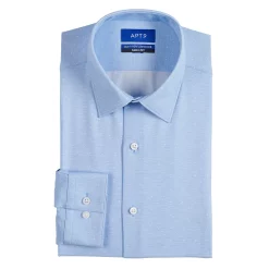 Men's Apt. 9® Slim-Fit Performance Dress Shirt -Campus Sutra Shop 3710825 Light Blue Dot