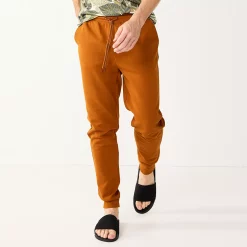 Men's Apt. 9® Knit Joggers -Campus Sutra Shop 4587847 Cinnamon Heaven