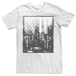 Men's Apt. 9® Americana Graphic Tees -Campus Sutra Shop 4816695 White Skyline