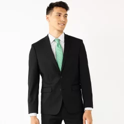 Men's Apt. 9® Premier Flex Performance Extra-Slim Washable Suit Jacket -Campus Sutra Shop 5012047 Black