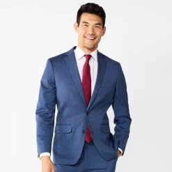 Men's Apt. 9® Premier Flex Performance Slim-Fit Washable Suit Jacket -Campus Sutra Shop 5012088 Blue Neat
