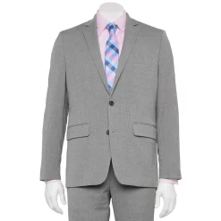 Men's Apt. 9® Premier Flex Performance Slim-Fit Washable Suit Jacket -Campus Sutra Shop 5012088 Light Gray Seersucker