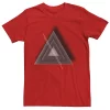 Men's Apt. 9® Abstract Triangle Overlay Tee -Campus Sutra Shop 5046620 Red