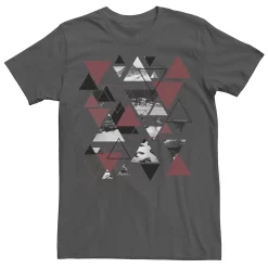 Men's Apt. 9® Abstract Geometric Triangle Collage Tee -Campus Sutra Shop 5046629 Charcoal