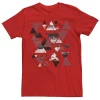 Men's Apt. 9® Abstract Geometric Triangle Collage Tee -Campus Sutra Shop 5046629 Red