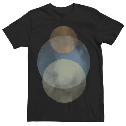 Men's Apt. 9® Abstract Graphic Tees -Campus Sutra Shop 5047122 Black Circle Overlay