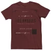 Men's Apt. 9® Los Angeles Text Collage Panel Tee -Campus Sutra Shop 5047127 Cardinal