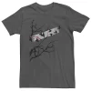 Men's Apt. 9® Crows Paint Smear Tee -Campus Sutra Shop 5047133 Charcoal