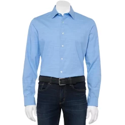 Big & Tall Apt. 9® Premier Flex Spread-Collar Dress Shirt -Campus Sutra Shop 5061893 Light Blue