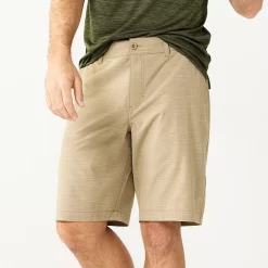 Men's Apt. 9® Premier Flex Regular-Fit 9.5 Performance Shorts -Campus Sutra Shop 5193409 Autumn Wheat