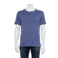 Men's Apt. 9® Core Classic-Fit Henley -Campus Sutra Shop 5211560 Dark Blue