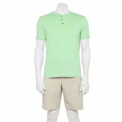 Men's Apt. 9® Core Classic-Fit Henley -Campus Sutra Shop 5211560 Green