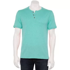 Men's Apt. 9® Core Classic-Fit Henley -Campus Sutra Shop 5211560 Mint