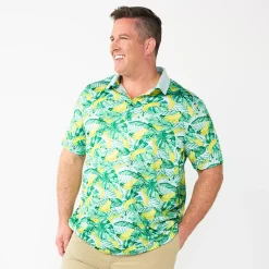 Big & Tall Apt. 9® Polo -Campus Sutra Shop 5274150 Tropical Banana