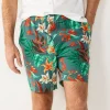 Men's Apt. 9® Premier Flex E-Waist 5-inch Shorts -Campus Sutra Shop 5483168 Floral Print