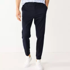 Men's Apt. 9® Premier Flex Jogger Suit Pants -Campus Sutra Shop 5511901 Navy