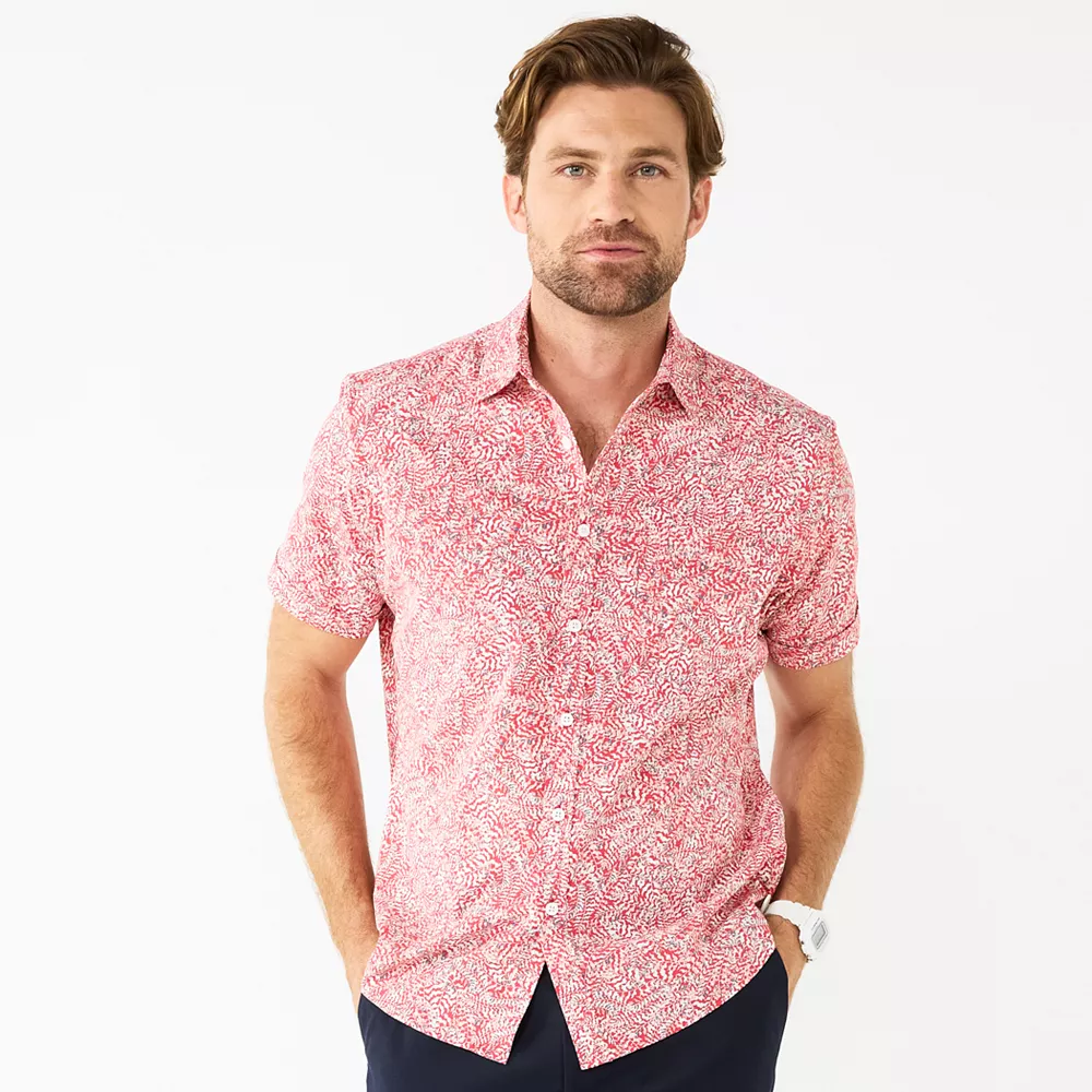 Men's Apt. 9® Slim-Fit Athleisure Button Down Tech Shirt 8 Men's Apt. 9® Slim-Fit Athleisure Button Down Tech Shirt - Image 6