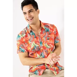 Men's Apt. 9® Slim-Fit Athleisure Button Down Tech Shirt 14 Men's Apt. 9® Slim-Fit Athleisure Button Down Tech Shirt -Campus Sutra Shop 5546121 Bird Of Paradise