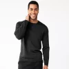 Men's Apt. 9® Merino Wool Blend Sweater -Campus Sutra Shop 5586557 Mineral Black