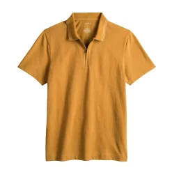Men's Apt. 9® Tipped Zipper Polo -Campus Sutra Shop 5617034 ALT3