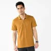 Men's Apt. 9® Tipped Zipper Polo -Campus Sutra Shop 5617034 Gold