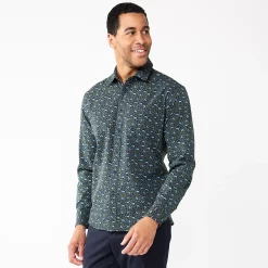 Men's Apt. 9® Athleisure Untucked-Fit Tech Shirt