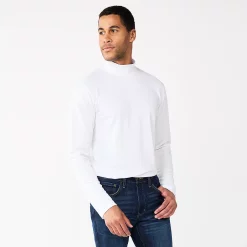 Men's Apt. 9® Mockneck Top 14 Men's Apt. 9® Mockneck Top -Campus Sutra Shop 5664420 Modern White