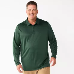 Big & Tall Apt. 9® Interlock Polo 17 Big & Tall Apt. 9® Interlock Polo -Campus Sutra Shop 5667047 Dark Dill