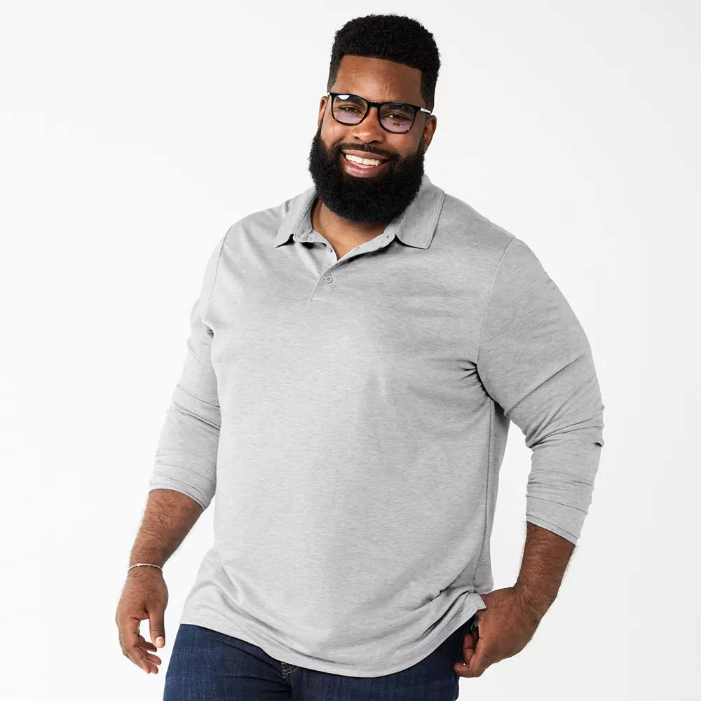 Big & Tall Apt. 9® Interlock Polo 8 Big & Tall Apt. 9® Interlock Polo - Image 6