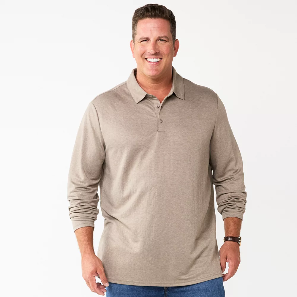 Big & Tall Apt. 9® Interlock Polo 4 Big & Tall Apt. 9® Interlock Polo - Image 2