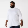 Big & Tall APT 9® Mockneck Top 2 Big & Tall APT 9® Mockneck Top -Campus Sutra Shop 5667617 Modern White
