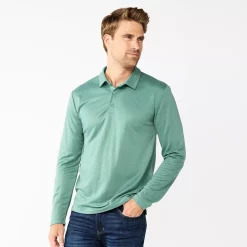 Men's Apt. 9® Interlock Polo -Campus Sutra Shop 5668542 Designer Green