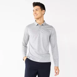 Men's Apt. 9® Interlock Polo -Campus Sutra Shop 5668542 Gray