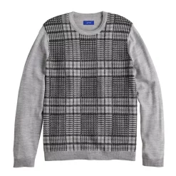 Men's Apt. 9® Merino Wool Blend Pattern Sweater -Campus Sutra Shop 5676422 ALT