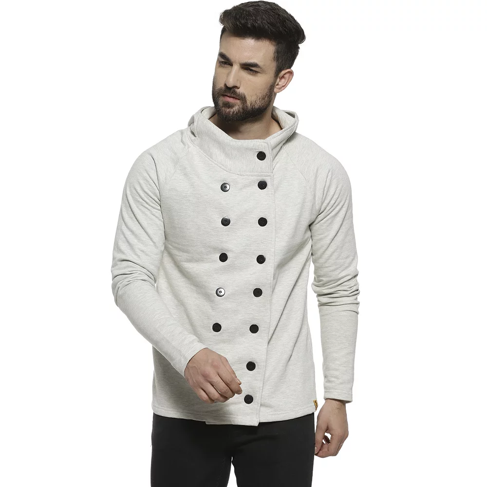 Campus Sutra Men Regular Fit Buttoned Jacket 4 Campus Sutra Men Regular Fit Buttoned Jacket - Image 2