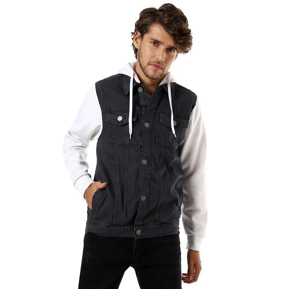 Campus Sutra Men Regular Fit Buttoned Jacket 4 Campus Sutra Men Regular Fit Buttoned Jacket - Image 2