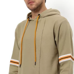 Campus Sutra Men Full Sleeve Hooded Sweatshirt -Campus Sutra Shop 6021954 ALT3