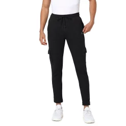 Campus Sutra Men Elasticated Trackpants