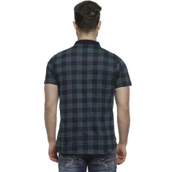 Campus Sutra Men Flat Collar Checkered Shirt 8 Campus Sutra Men Flat Collar Checkered Shirt -Campus Sutra Shop 6021974 ALT2