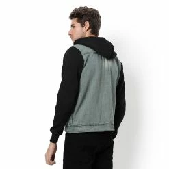 Campus Sutra Men Regular Fit Buttoned Jacket -Campus Sutra Shop 6021978 ALT2